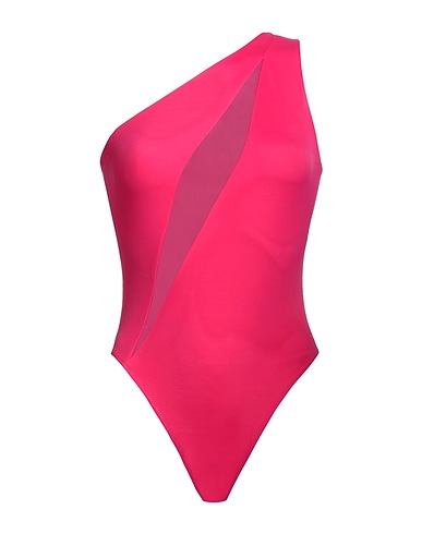 VERSACE One-piece swimsuits Fuchsia 78% Polyamide, 22% Elastane