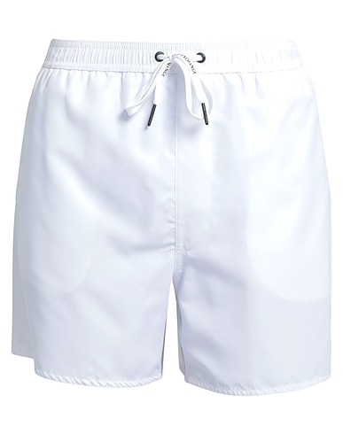 ARMANI EXCHANGE Swim shorts White 100% Polyester