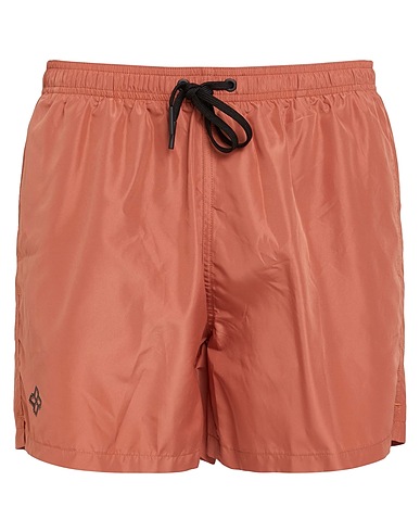 TAGLIATORE Swim shorts Brown 100% Polyester