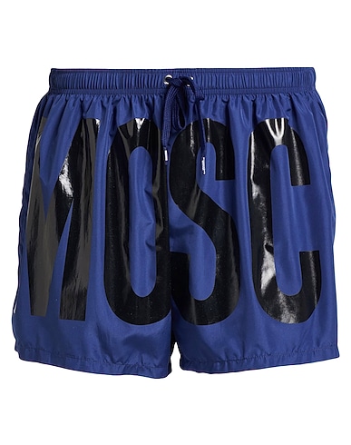 MOSCHINO Swim shorts SWIM Navy blue 100% Polyester