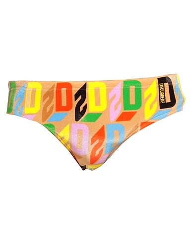 DSQUARED2 Swim briefs Brown 85% Polyamide, 15% Elastane
