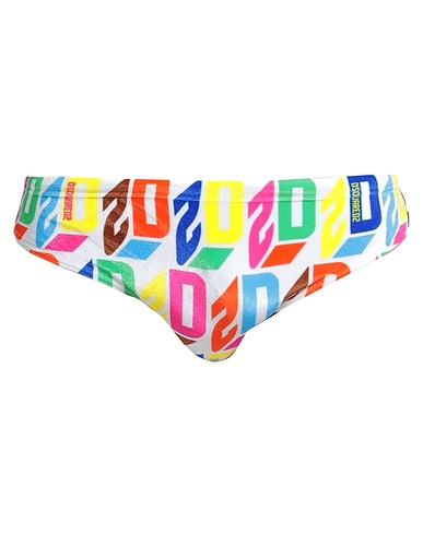 DSQUARED2 Slip mare Bianco 85% Poliammide, 15% Elastan
