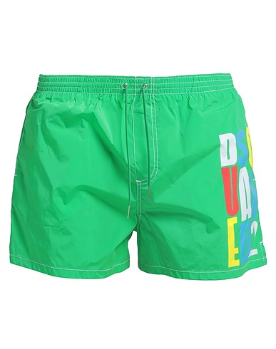 DSQUARED2 Boxer mare Verde 92% Poliammide, 8% Elastan