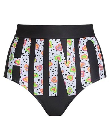 MOSCHINO Bikini Black 82% Polyester, 18% Elastane