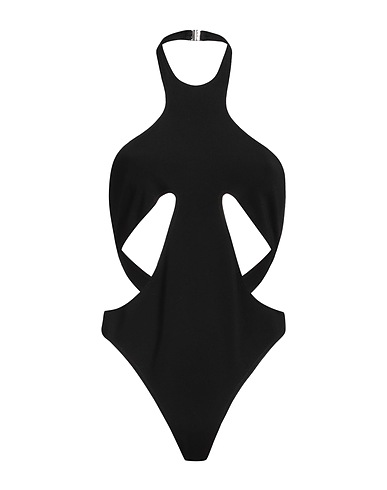 MUGLER One-piece swimsuits Black 75% Polyamide, 25% Elastane