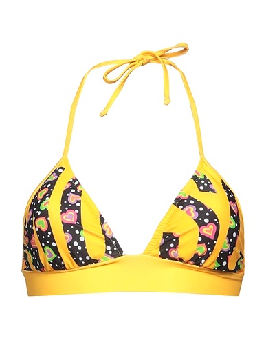MOSCHINO Bikini SWIM Giallo ocra 82% Poliestere, 18% Elastan