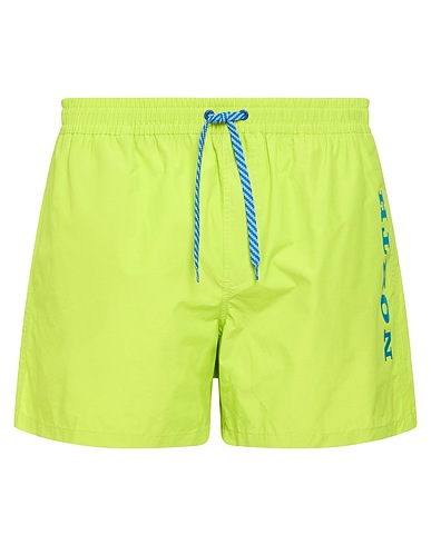 NORTH SAILS Swim shorts Lime green 52% Cotton, 48% Nylon