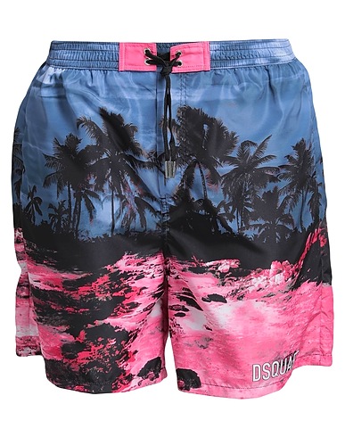 DSQUARED2 Swim shorts Slate blue 100% Polyester