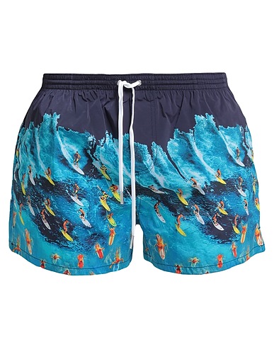 DSQUARED2 Swim shorts Midnight blue 92% Polyamide, 8% Elastane