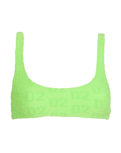 DSQUARED2 Bikini BEACHWEAR Lime green 94% Polyamide, 6% Elastane
