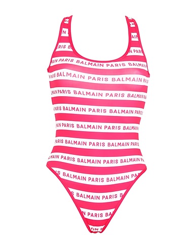 BALMAIN Costume intero Fucsia 80% Poliammide, 20% Elastan