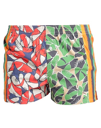 DSQUARED2 Swim shorts Military green 78% Cotton, 18% Polyamide, 4% Elastane