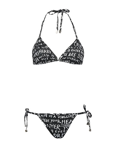 BALMAIN Bikini Black 80% Polyamide, 20% Elastane