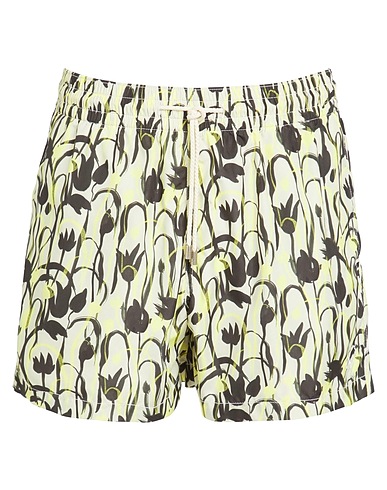 ARRELS Barcelona Swim shorts Yellow 100% Polyester