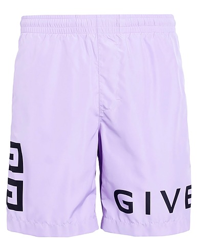 GIVENCHY Swim shorts Lilac 100% Polyester