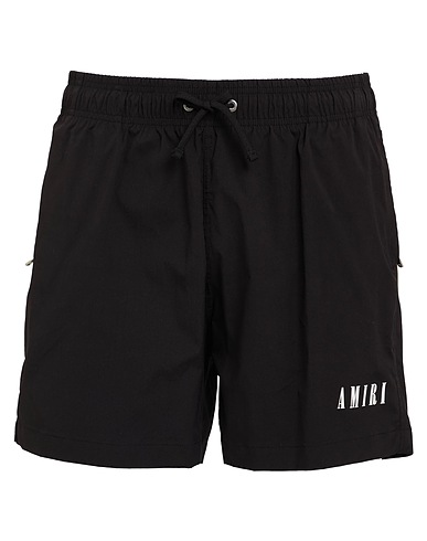 AMIRI Swim shorts Black 88% Polyester, 12% Elastane