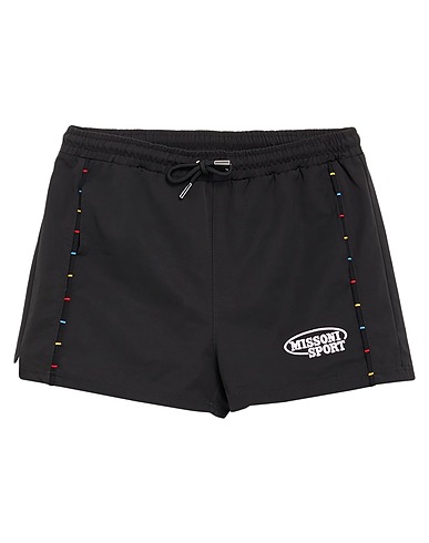 MISSONI Boxer mare Nero 68% Poliestere, 32% Cotone