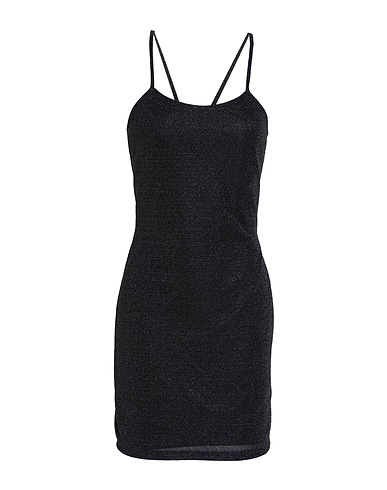 MOSCHINO Cover-ups Black 64% Polyamide, 36% Metal