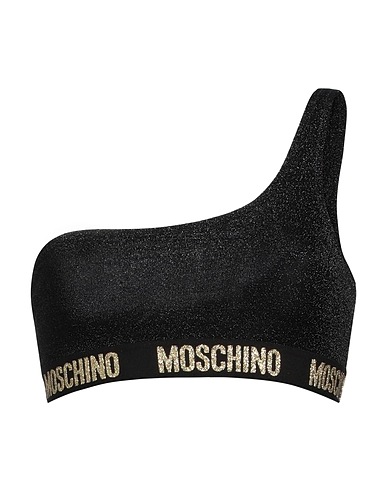 MOSCHINO Bikini Nero 64% Poliammide, 36% Fibra di metallo
