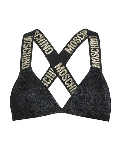 MOSCHINO Bikini Black 64% Polyamide, 36% Metallic fiber