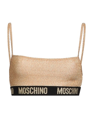 MOSCHINO Bikini Oro 64% Poliammide, 36% Fibra di metallo