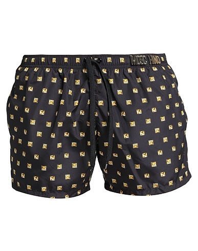 MOSCHINO Μαγιό βερμούδα Μαύρο 100% Πολυεστέρας
