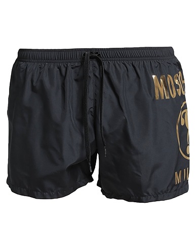 MOSCHINO Swim shorts Black 100% Polyester