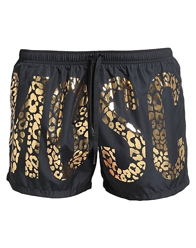 MOSCHINO Swim shorts Black 100% Polyester
