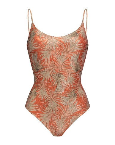 FISICO Costume intero Arancione 52% Poliammide, 36% Poliestere, 12% Elastan
