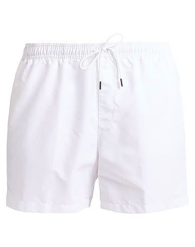 CALVIN KLEIN Μαγιό βερμούδα BIANCO 100% Πολυεστέρας