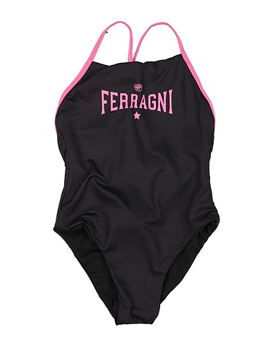 MONNALISA x CHIARA FERRAGNI Costume intero Nero 88% Poliestere, 12% Elastan