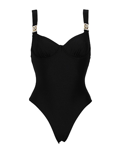 CHIARA FERRAGNI One-piece swimsuits Black 80% Polyamide, 20% Elastane