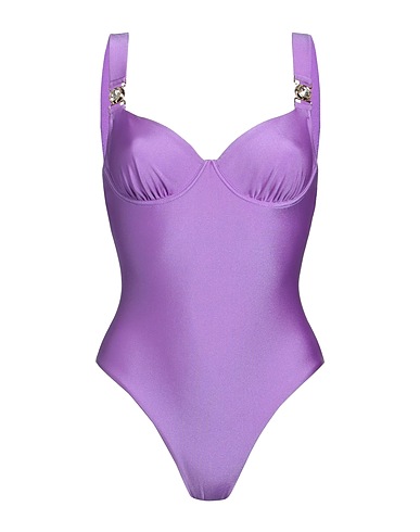 CHIARA FERRAGNI One-piece swimsuits Mauve 80% Polyamide, 20% Elastane