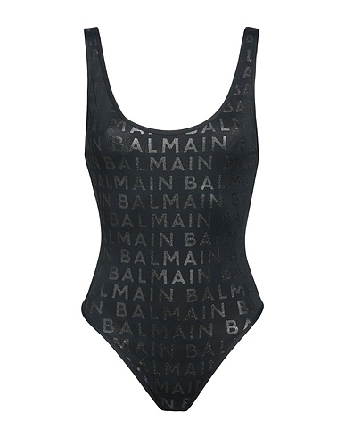 BALMAIN One-piece swimsuits Black 80% Polyamide, 20% Elastane
