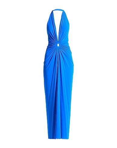 FISICO Elegant dress Blue 92% Polyamide, 8% Elastane