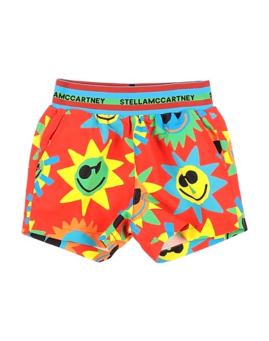 STELLA McCARTNEY KIDS Boxer mare Rosso pomodoro 100% Poliestere