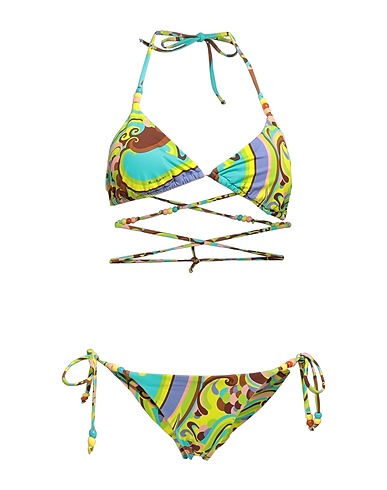 MISS BIKINI LUXE Bikini Yellow 88% Polyimide, 12% Elastane