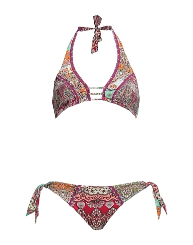 MISS BIKINI LUXE Bikini Purple 88% Polyamide, 12% Elastic fibres
