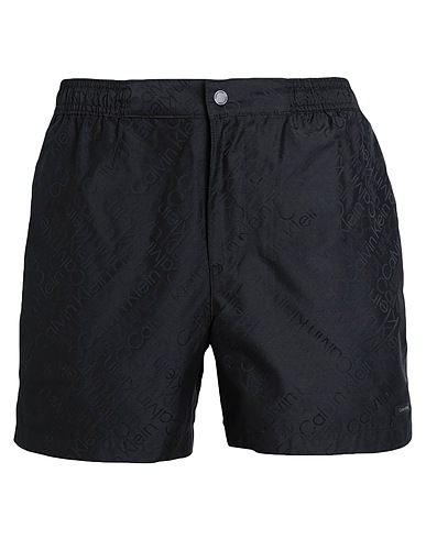 CALVIN KLEIN Swim shorts Black 100% Polyester