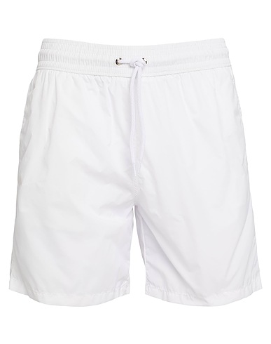EDIZIONI LIMONAIA Swim shorts White 100% Polyester