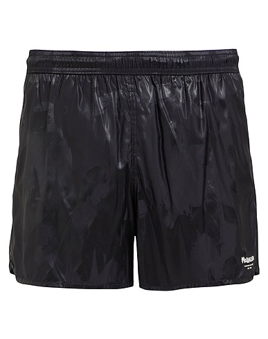 MCQUEEN Swim shorts Black 70% Polyester, 30% Polyamide