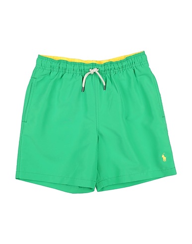 POLO RALPH LAUREN Шорты для плавания Traveler Swim Trunk Зелёный 100% Переработанный полиакрил