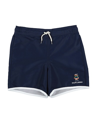 POLO RALPH LAUREN 水着（ボクサーパンツ） Polo Bear Swim Trunk
 ミッドナイトブルー 再生ポリアクリル 100%