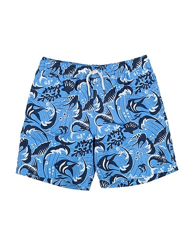 POLO RALPH LAUREN Boxer Traveler Swim Trunk
 Azurblau 100% Recyceltes Polyacryl