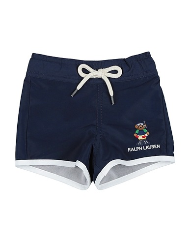 POLO RALPH LAUREN 水着（ボクサーパンツ） Briggs Polo Bear Swim Trunk
 ミッドナイトブルー リサイクルポリエステル 100%
