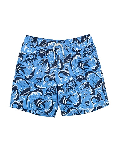 POLO RALPH LAUREN Swim shorts Traveler Swim Trunk
 Azure 100% Recycled polyester