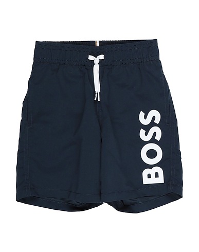 BOSS Swim shorts Midnight blue 100% Polyester