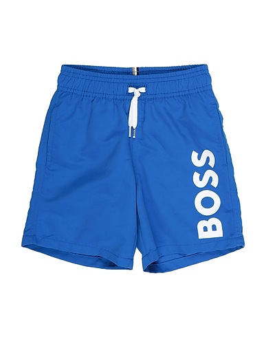BOSS Swim shorts Blue 100% Polyester