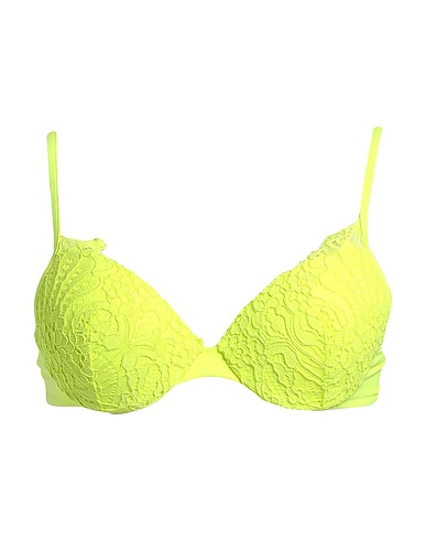 TWINSET Bikini Lime green 86% Polyamide, 14% Elastane, Viscose, Polyester