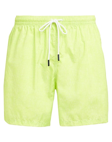 GRAN SASSO Swim shorts Yellow 100% Microfibre